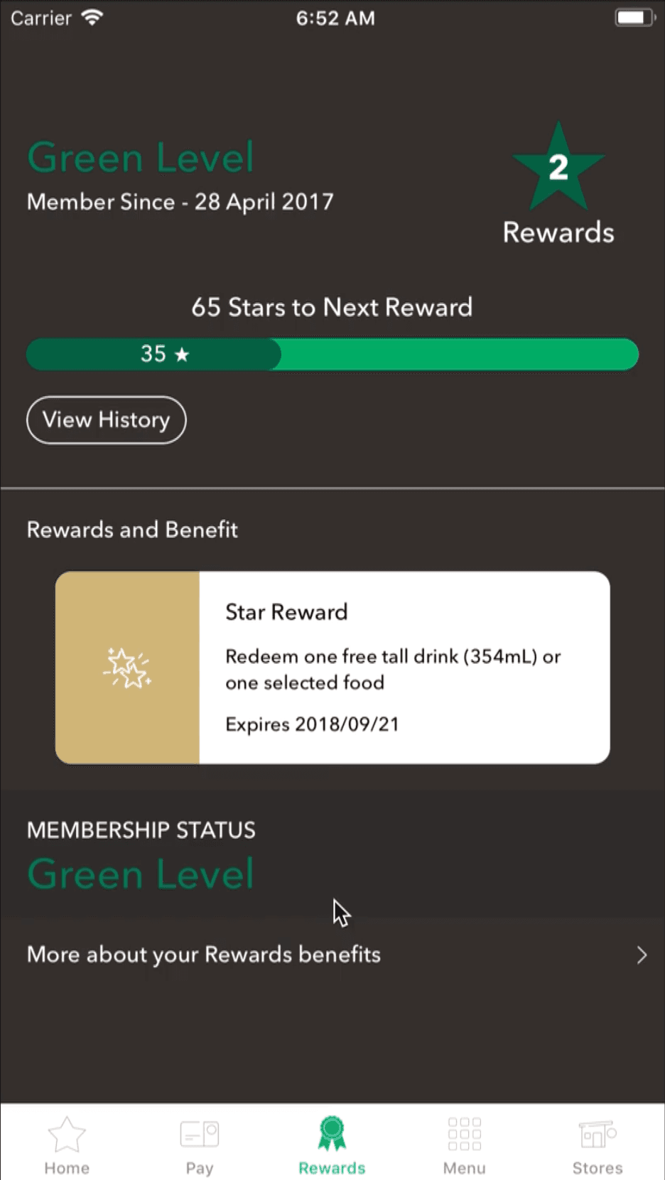 Starbucks Indonesia screenshot 2