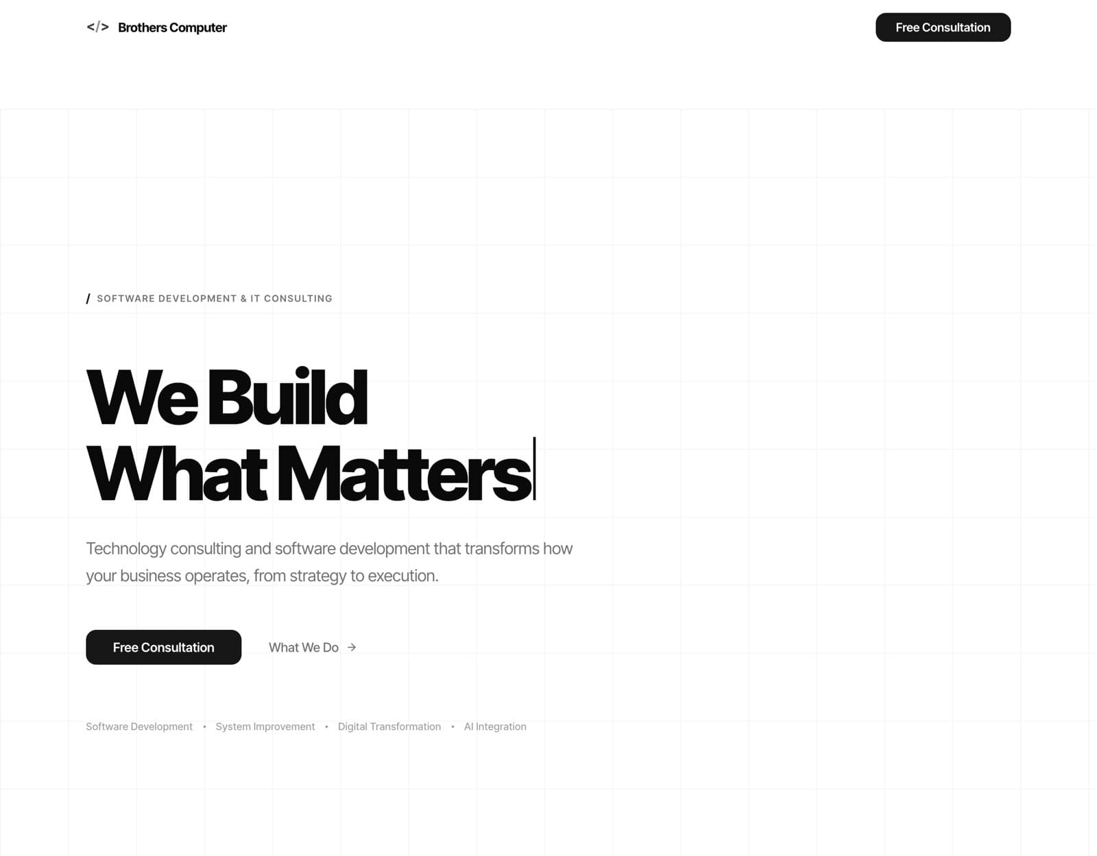 Brothers Computer Website