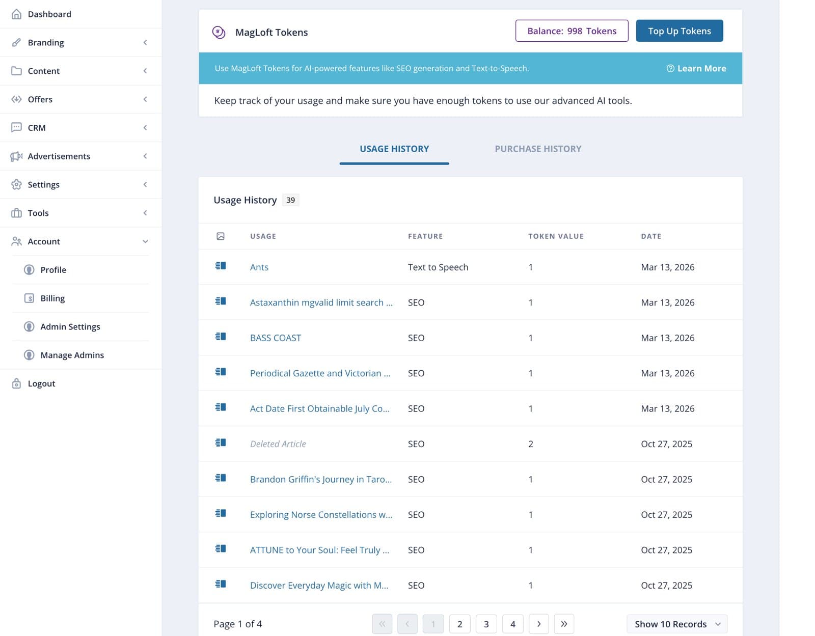 MagLoft Admin screenshot 4