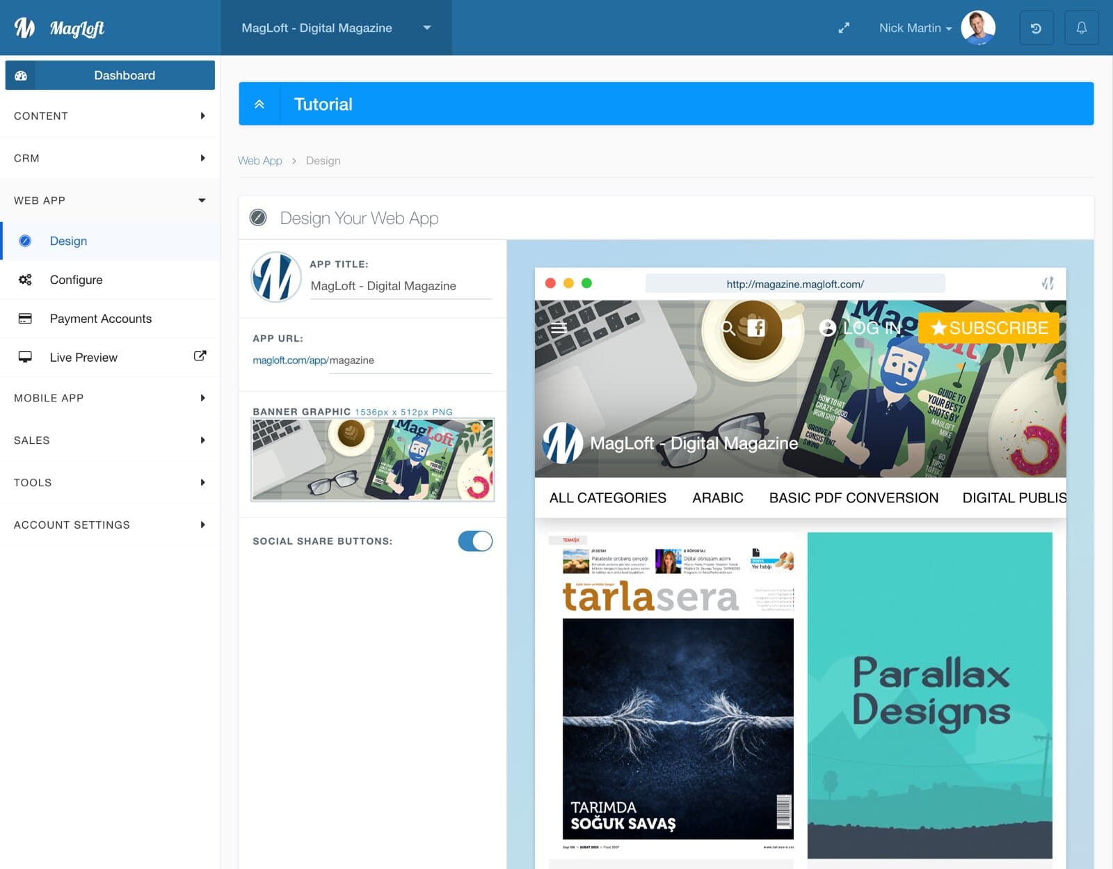 MagLoft Portal screenshot 2