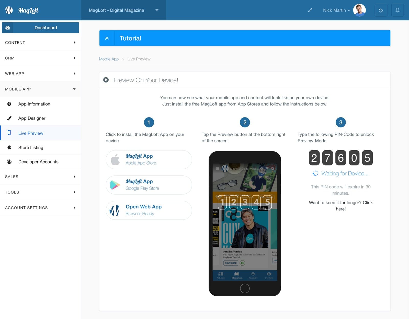 MagLoft Portal screenshot 4