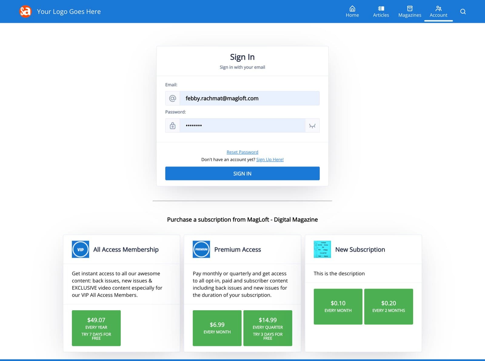 MagLoft PWA screenshot 3