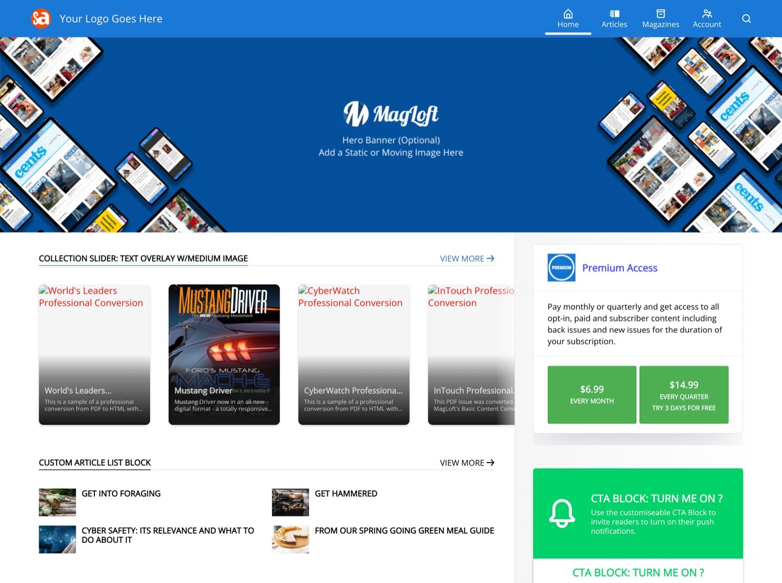 MagLoft PWA
