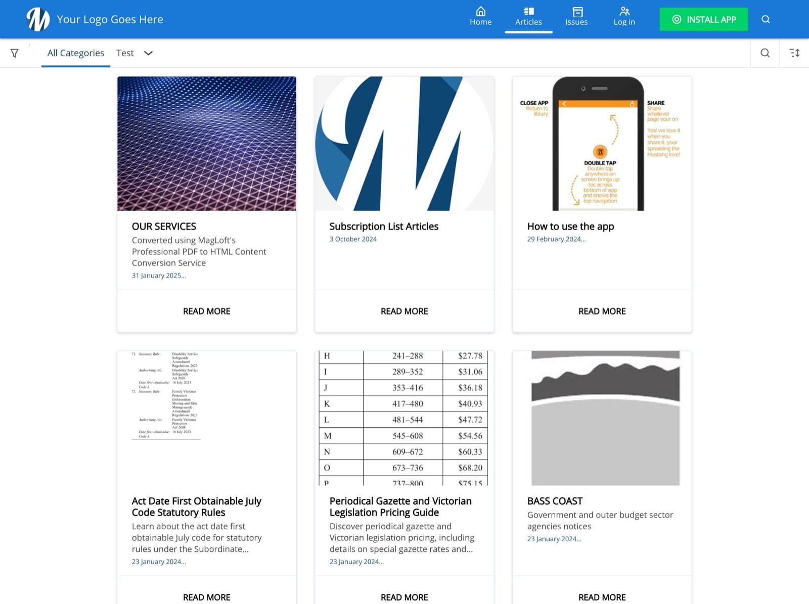 MagLoft Universal App screenshot 2