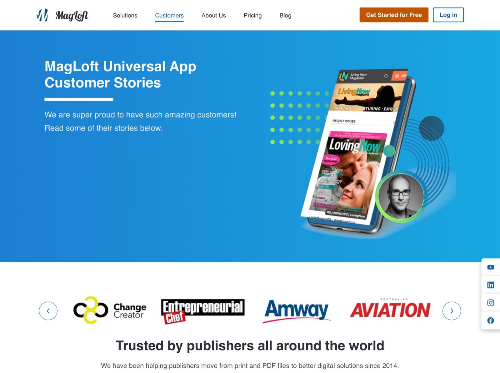 MagLoft Website screenshot 3