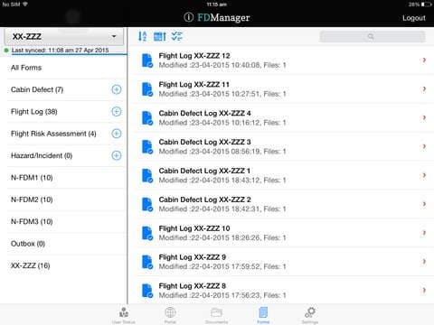FDManager screenshot 2